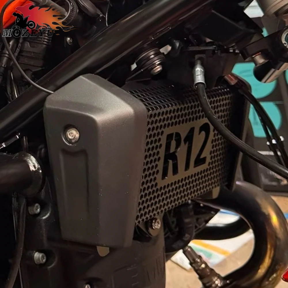 

Motorcycle Accessories For BMW R12 G/S R12G/S R 12 G/S 2025 2026 2027 Oil Cooler Guard Radiator Grille Guard Cover Protector