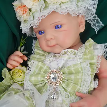 20.47吋大號重生全身矽膠娃娃,可愛微笑,新生女嬰 10 最佳銷售 Feelwind 重生娃娃 - №3
