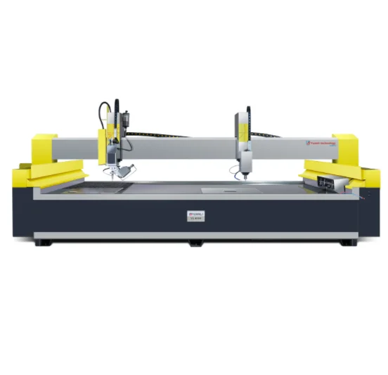 مكونات المحرك الصغيرة 5 محاور CNC روبوت آلة قطع اتيرجيت صغيرة مع محرك أساسي و