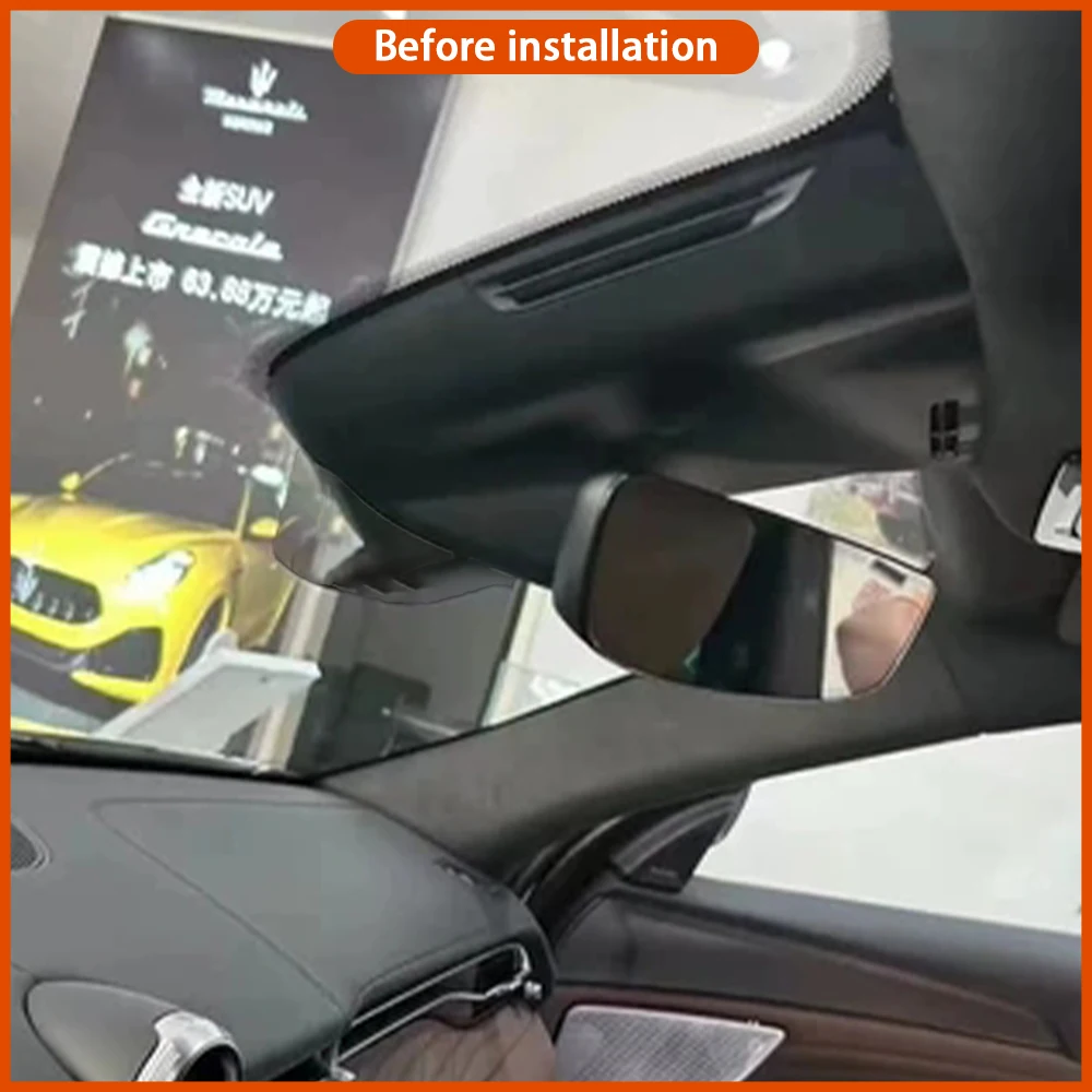 for Maserati Grecale M182 2022-2026 Video Recorder 4K DVR Dash Cam Wifi Front Camera 170° Wide Angle Loop Recording Plug & Play