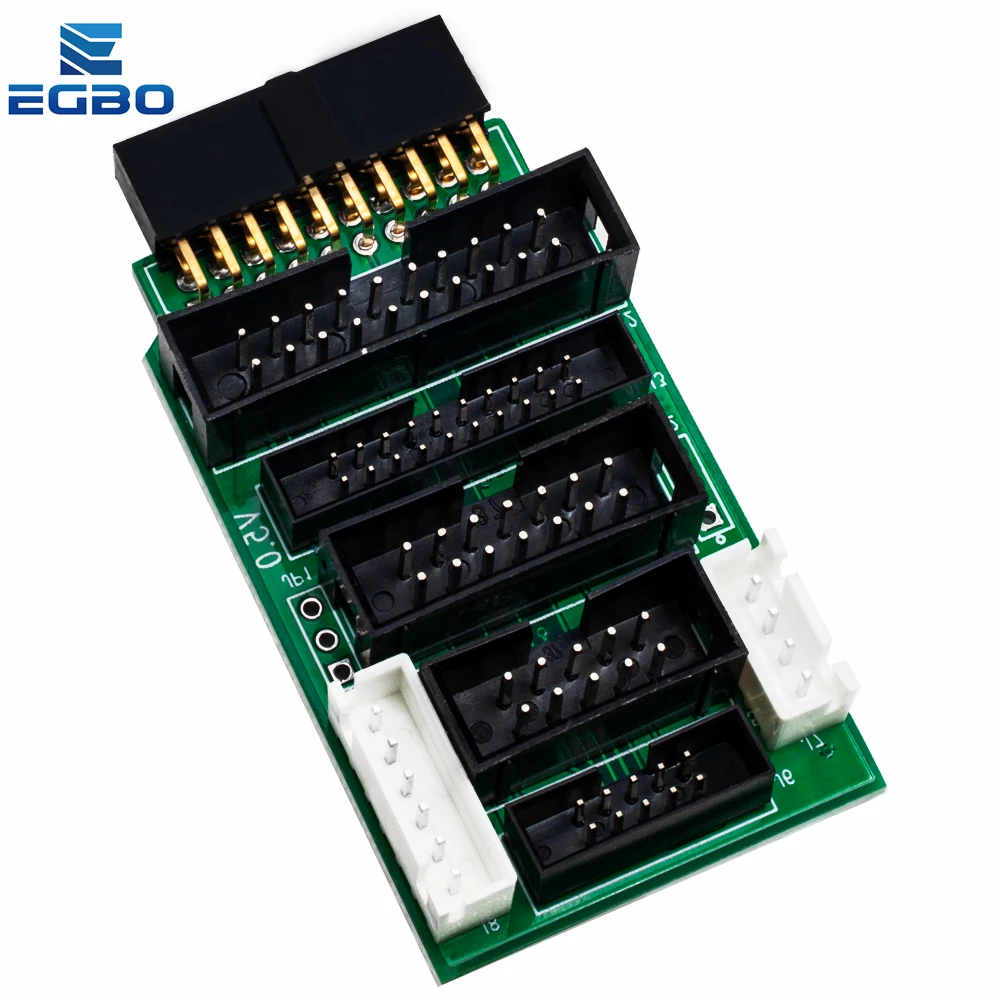 EGBO ل J-LINK ULINK2 محاكي V8 جميع الذراع JTAG محول محول ل TQ2440 MINI2440