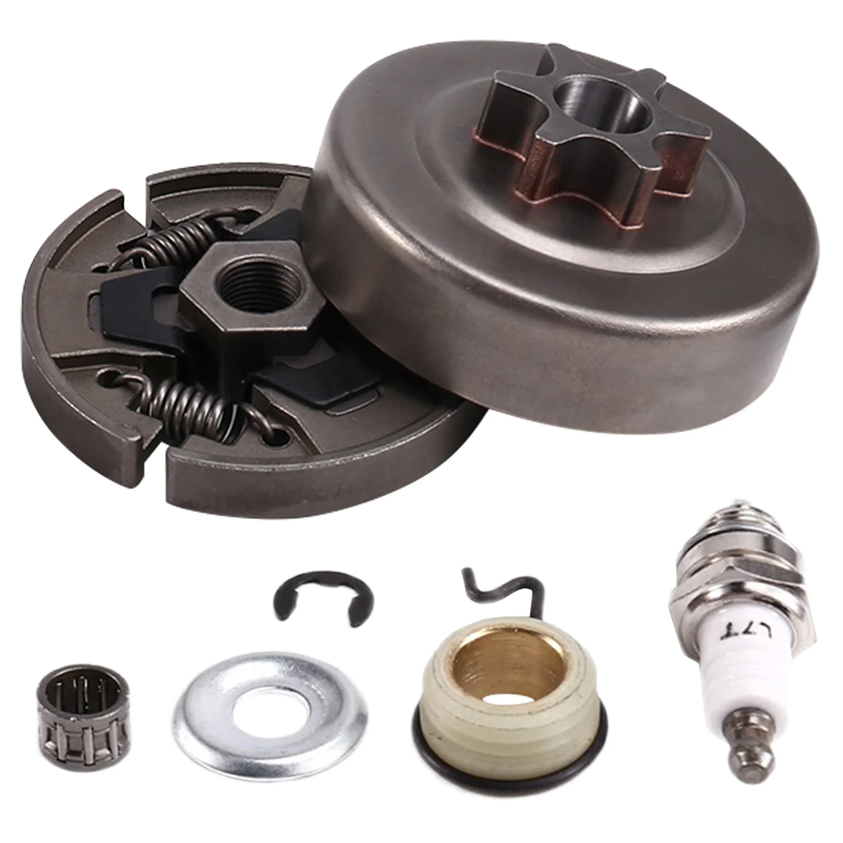 ABVJ-tortacésped, piñón de motosierra, tambor de embrague para Stihl 017 018 021 023 025 MS170 MS180 MS210 MS230 MS250, piezas de repuesto