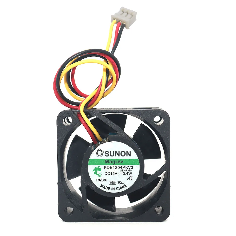 NEW For Sunon Fan KDE1204PKV3 DC12V 0.4W 4cm 40mm 40*40*20MM ultra silent magnetic levitation fan