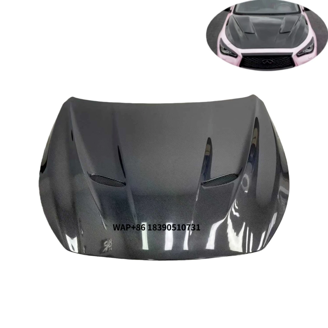 

Капот из углеродного волокна для Infiniti Q50 14-21