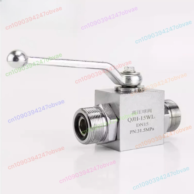 

QJH-10WL QJH-15WL 20WL 25WL 32 40 06NL External Thread Internal Thread High-pressure Ball Valve