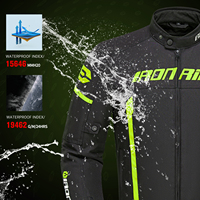 Men's Motorcycle Jacket For Autumn And Winter Breathable And Rainproof Riding Jacket Scratch Resistant Outdoor Riding Pants