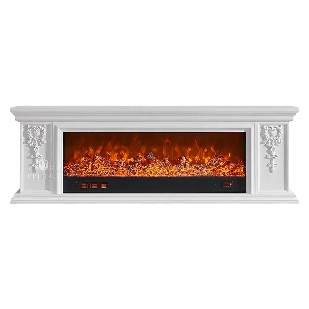 2024 Latest European Style Electric Fireplace, Decorated Villa, Hotel, Customizable