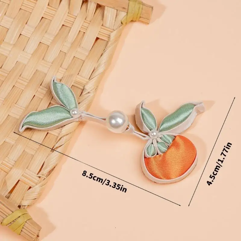 652F Chinese Closure Buttons for Sewing Enthusiasts Cheongsam Accessories Sew On Sewing Buttons Fasteners for Sewing