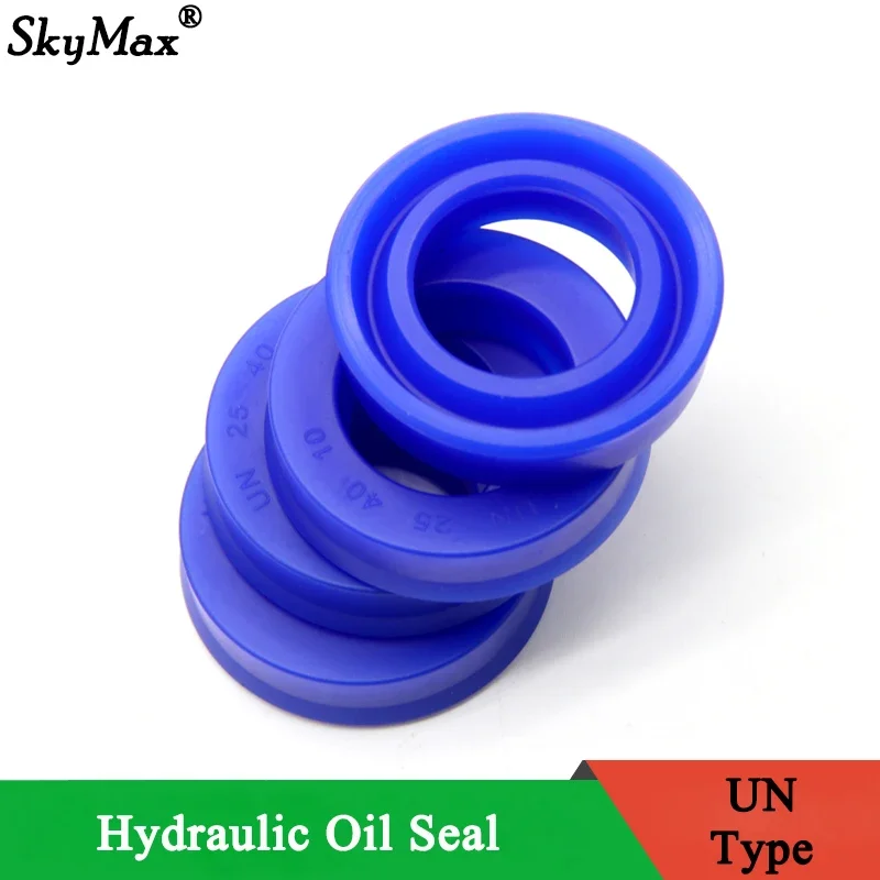5pcs ID 8-19mm UN Radial Shaft Hydraulic Seal (IDxODxTHK) Polyurethane Piston Shaft Piston Rod PU Single Lip U Cup Oil Seals