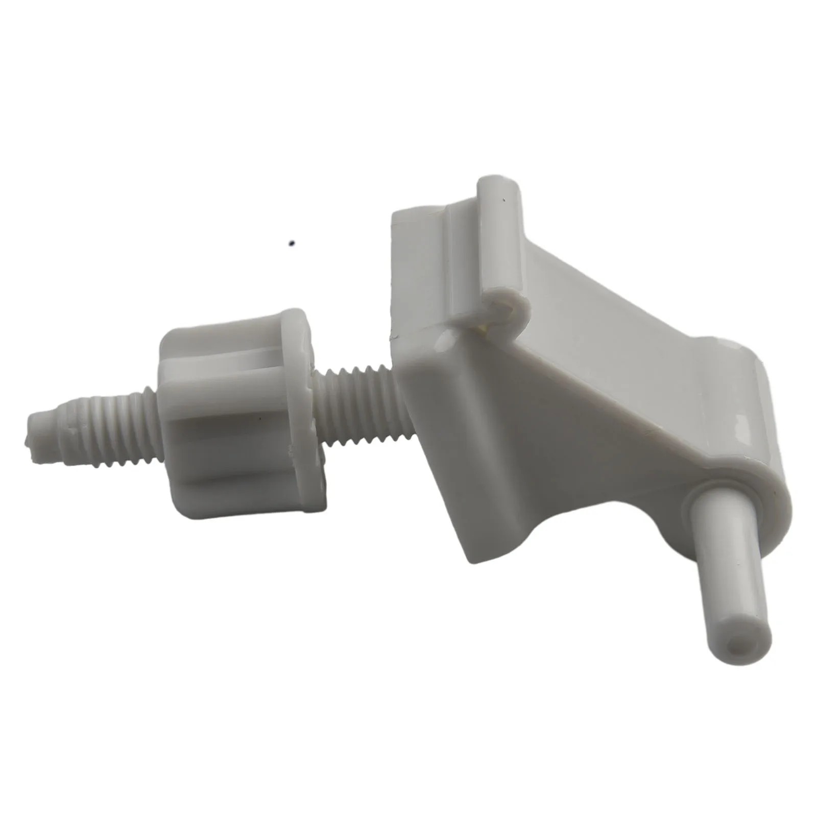 Plastic Toilet Seat Hinge Replacement Kit Designed for Stability and Secure Fit with Complete Fittings for Standard Toilet Seats
