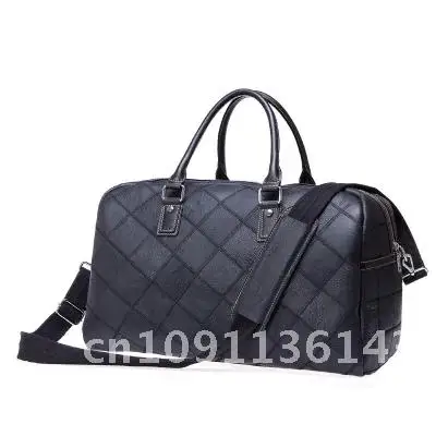 Genuine Leather Travel Bag for Men Hand Luggage Travel Carry Luggage Bags women Bag Bag Big men Casual Weekend Duffle On