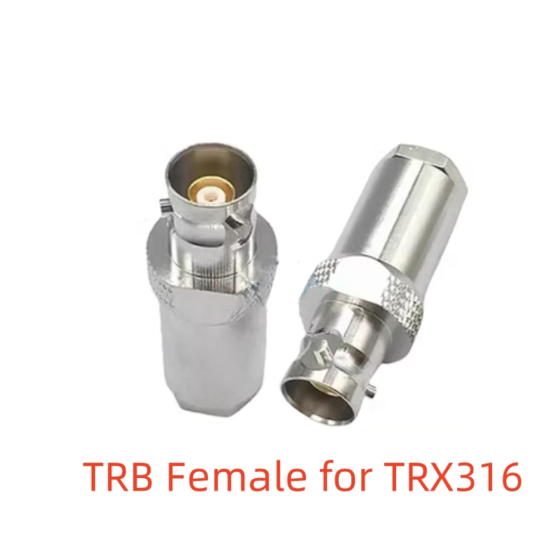 Conector Triaxial Q9 BNC, conector macho e fêmea, PL75-47, 1533B, Tri-baioneta, TRX316