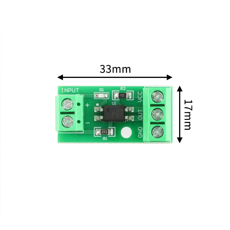 20 PCS Original 1-way optocoupler isolation module photoelectric isolator signal isolation anti-interference 3-5V/12V/24V