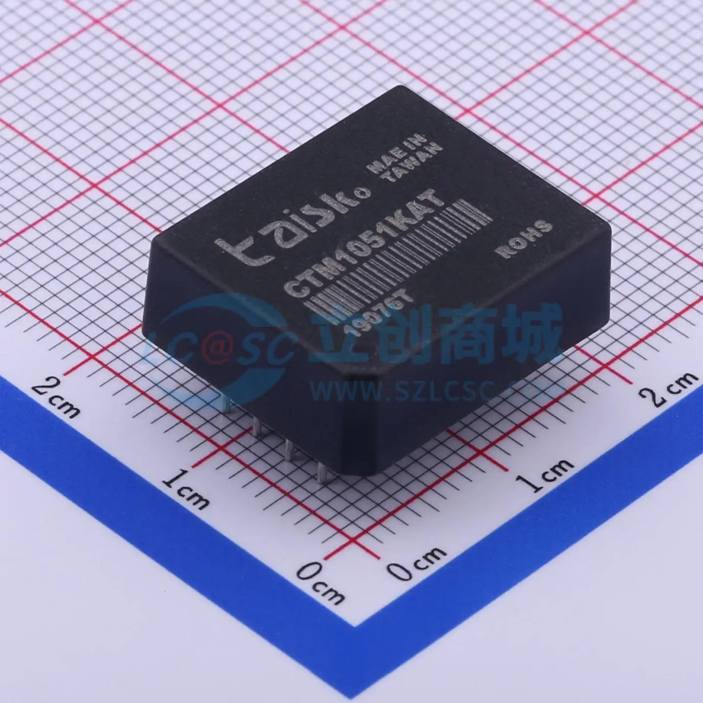 2pcs CTM1051KAT DIP-7 transceiver 1Mbps 3.3V CAN Bus Communication Module for Smart Home System