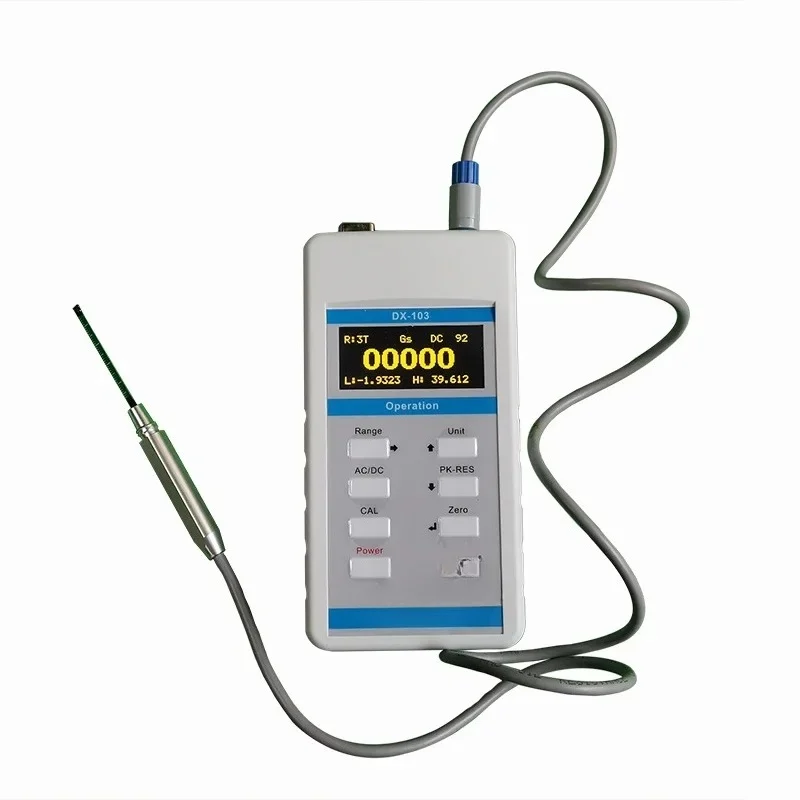 

Portable Rugged DX Portable Gaussimeter Heavy Duty Handheld Magnetic Field Meter for Harsh Environments