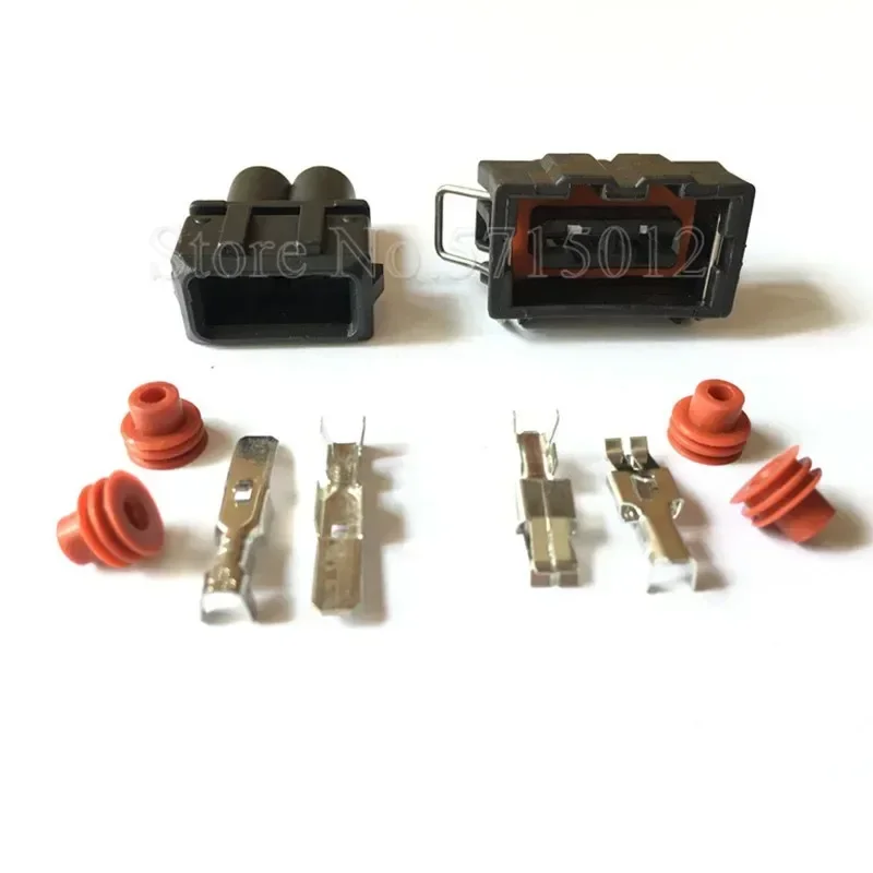 2 Hole 357972772 357972782 Car Sound Horn Connector Wire Harness Automotive Injector Plug For Cars
