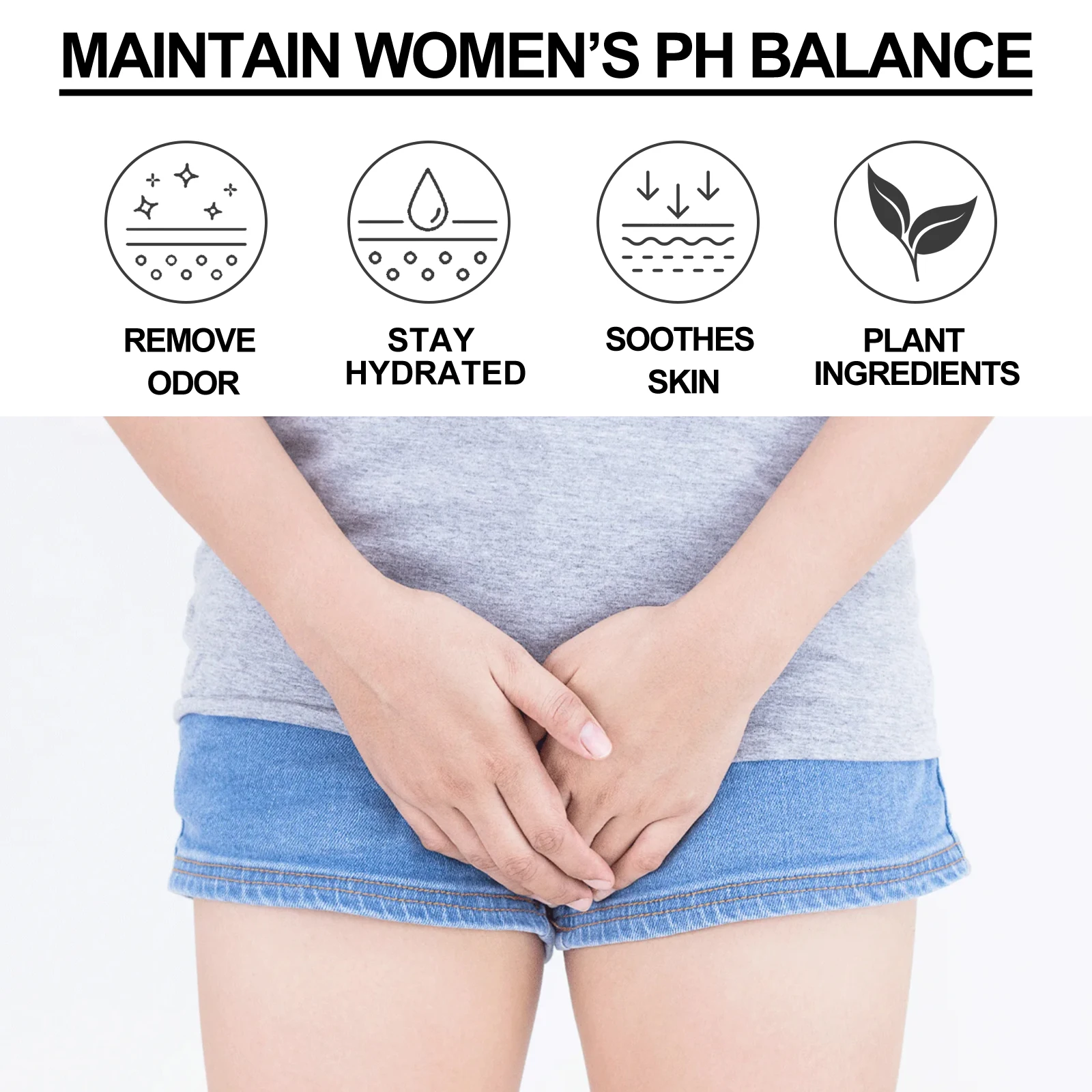 Sabun cuci wanita Yoni perawatan vagina Ph Balance Strawberry menghilangkan bau pembersihan dalam melembabkan mencerahkan produk bagian pribadi