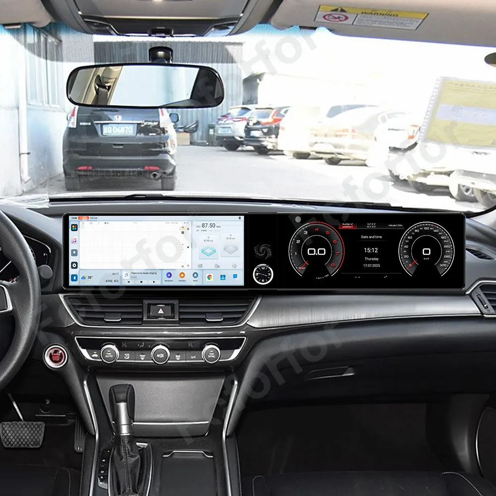 

Для Honda Insight/Accord 2018-2022: Обновленная 12.3-дюймовая двухэкранная мультимедийная система Android 13 с Carplay, GPS-навигацией и автомагнитолой