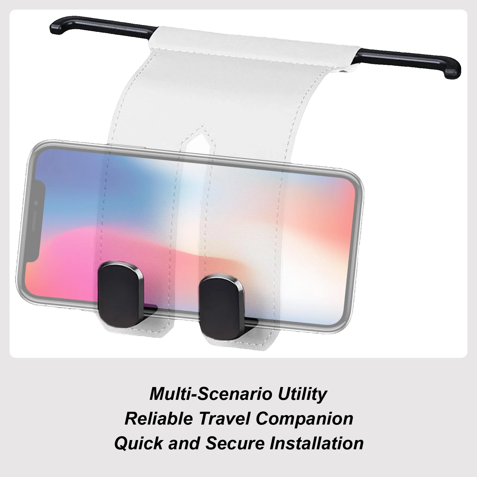 

Car Seat Hooks Heavy Duty Double-Head Hanger Car Seat Storage Hooks Purse Hanger For Automotive Interior Truck Sedan SUV Bag