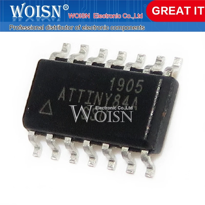 1 sztuk/partia ATTINY84A-SSU ATTINY84A-U ATTINY84A ATTINY84A-SSF ATTINY84 SOP-14 nowy oryginał w magazynie