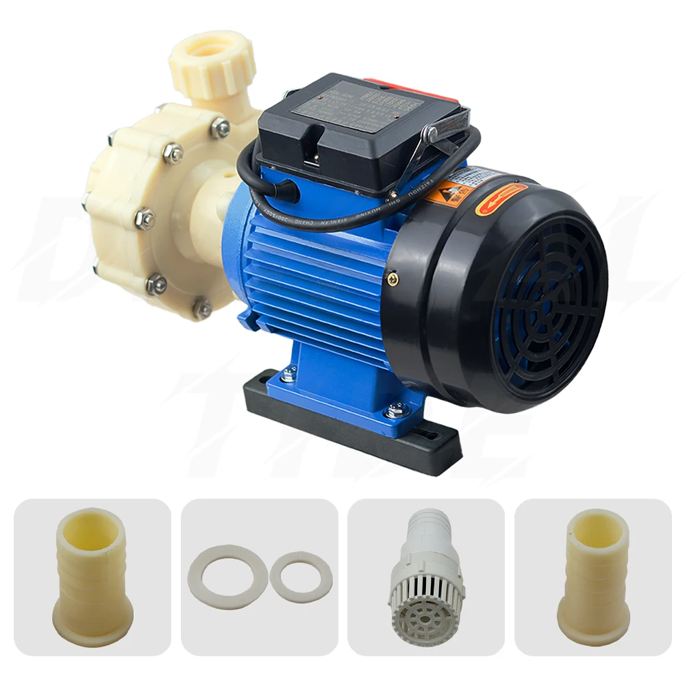 11m Head Industrial Plastic Acid Akali Resistant Anti-corrosion Self-priming Pump Centrifugal Pump Pumping Pump Type C 220V/380V view 6