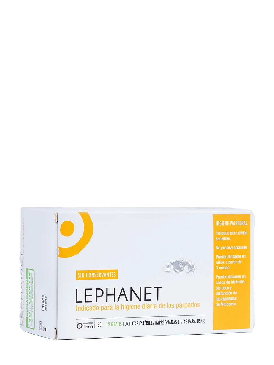 Lephanet wipes 30 units-do not irritate the eyes