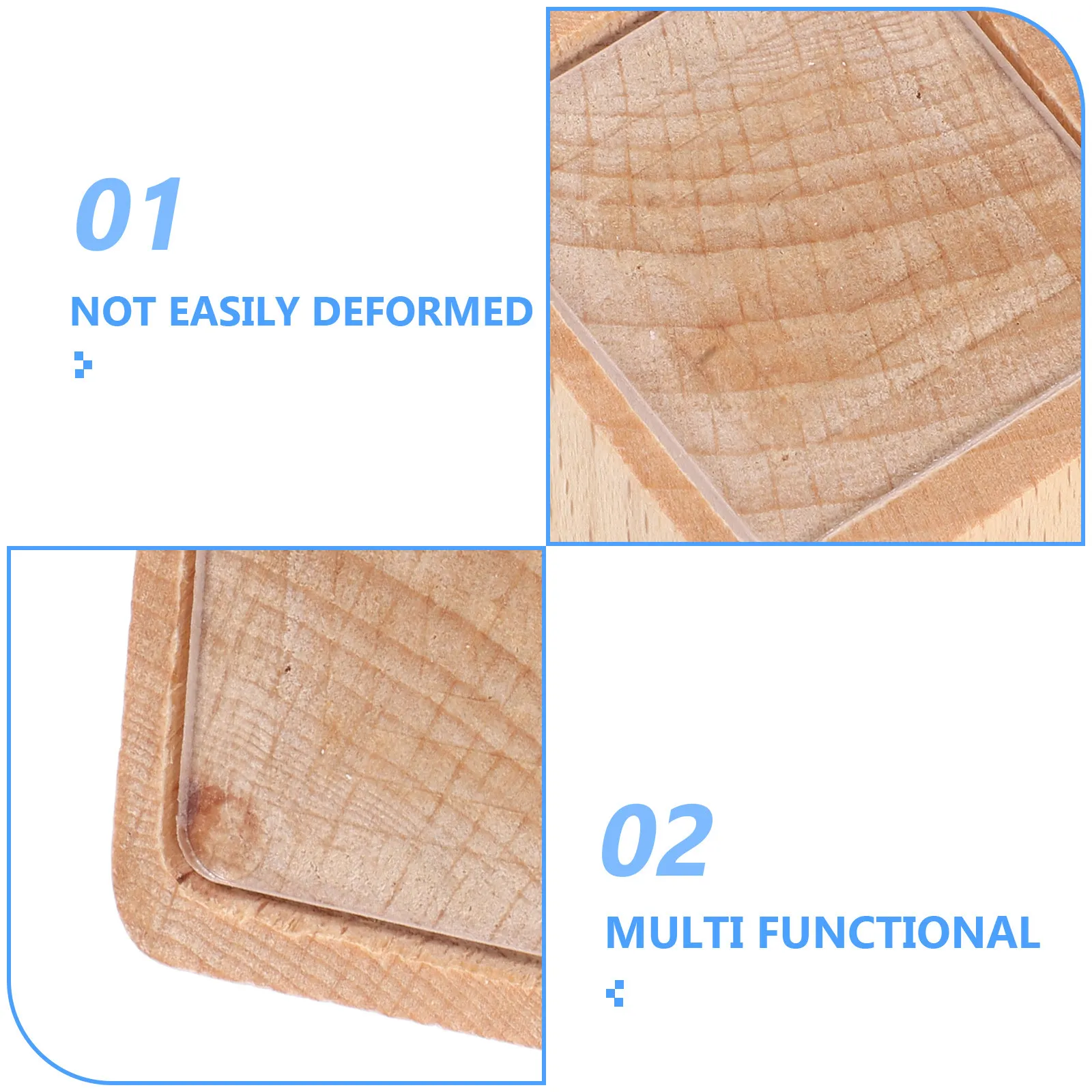Wooden Label Holder Rustic Wood Sign Stand for Price Tags Product Information Display Shelf Countertop Retail Store Supermarket