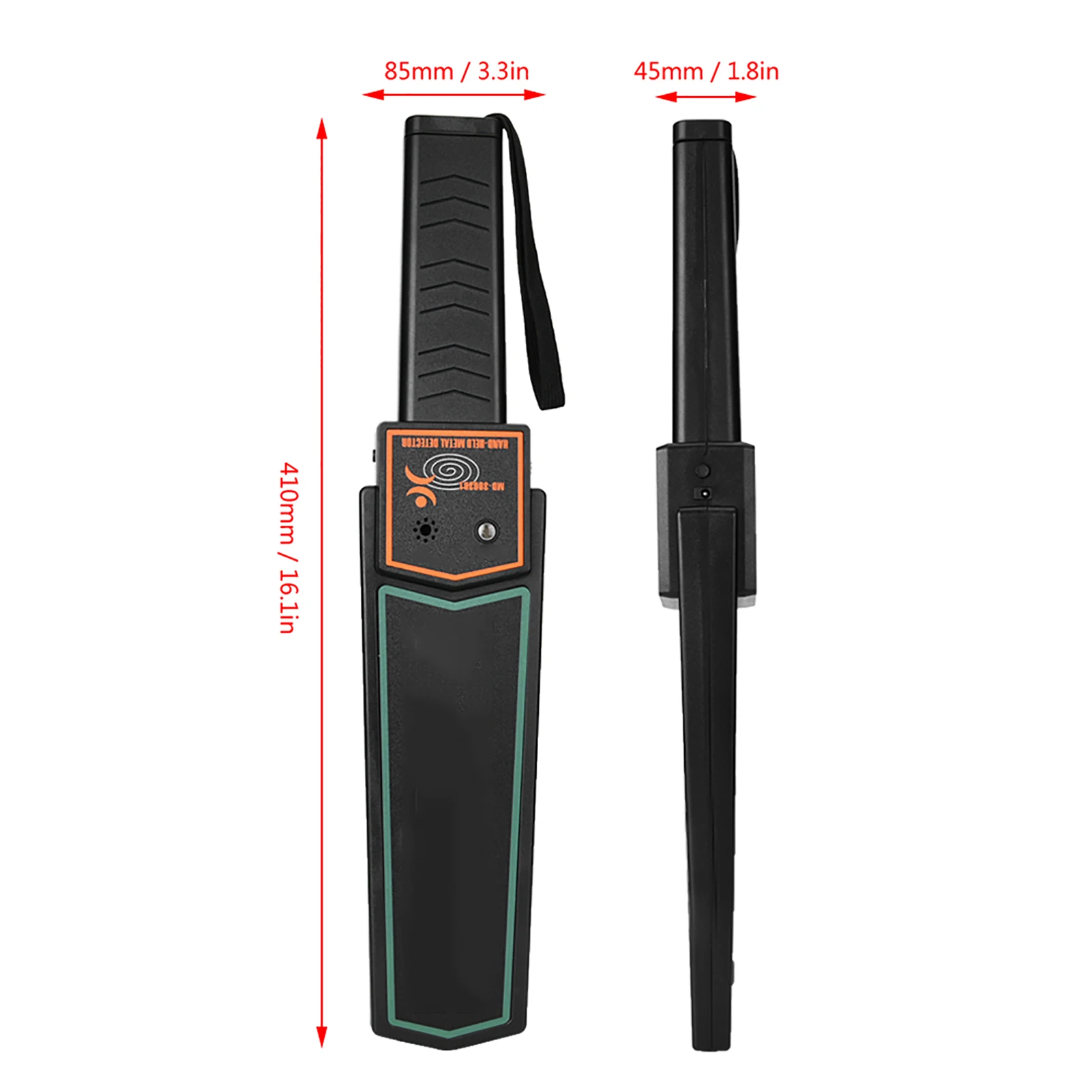 Handheld Metal Finder Portable Handheld Metal Detector Wall Scanner Finder PATX/MD3003B1 Standard Single  Metal Detector