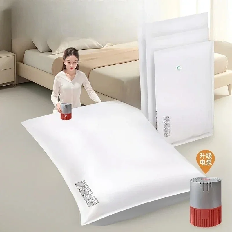 Vacuum compression bag storage quilt clothes storage bag down jacket suitcase travel air extraction