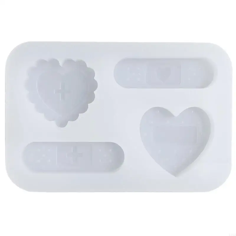 L1EA Love Filled Silicone Mold Resin Shaking Cup Mold for Pendant Jewelry Keychain Decoration Making Diy Crafts