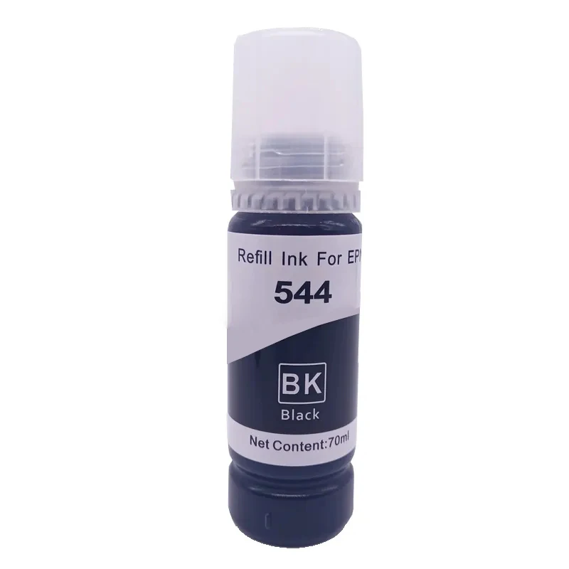 T544 544 Farb tinte 4 Farben 70ml Flaschen-Nachfüllsatz passend für epson ecotank l3150 l3110 l3100 l3210 l3250 l1110 5190 Tinten strahl drucker