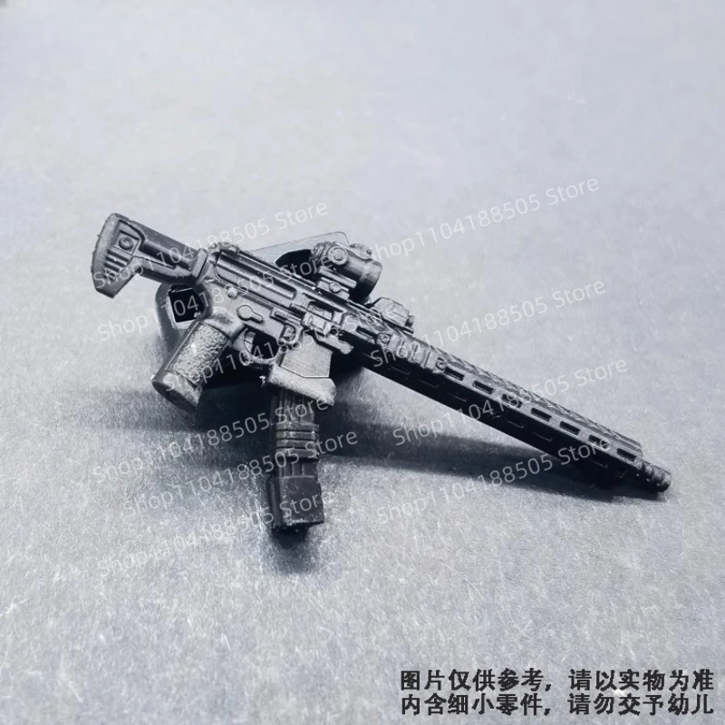 MOC Military Building Blocks Doll Weapon Accessories Gun Rifle Silencer Third-party Doll Toy Ornaments Collection