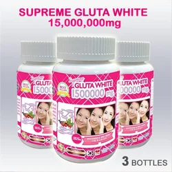 Supreme Gluta 1500000 mg SKin Care  white skills Niacinamide, coenzyme 10, a variety of collagen care for the skin