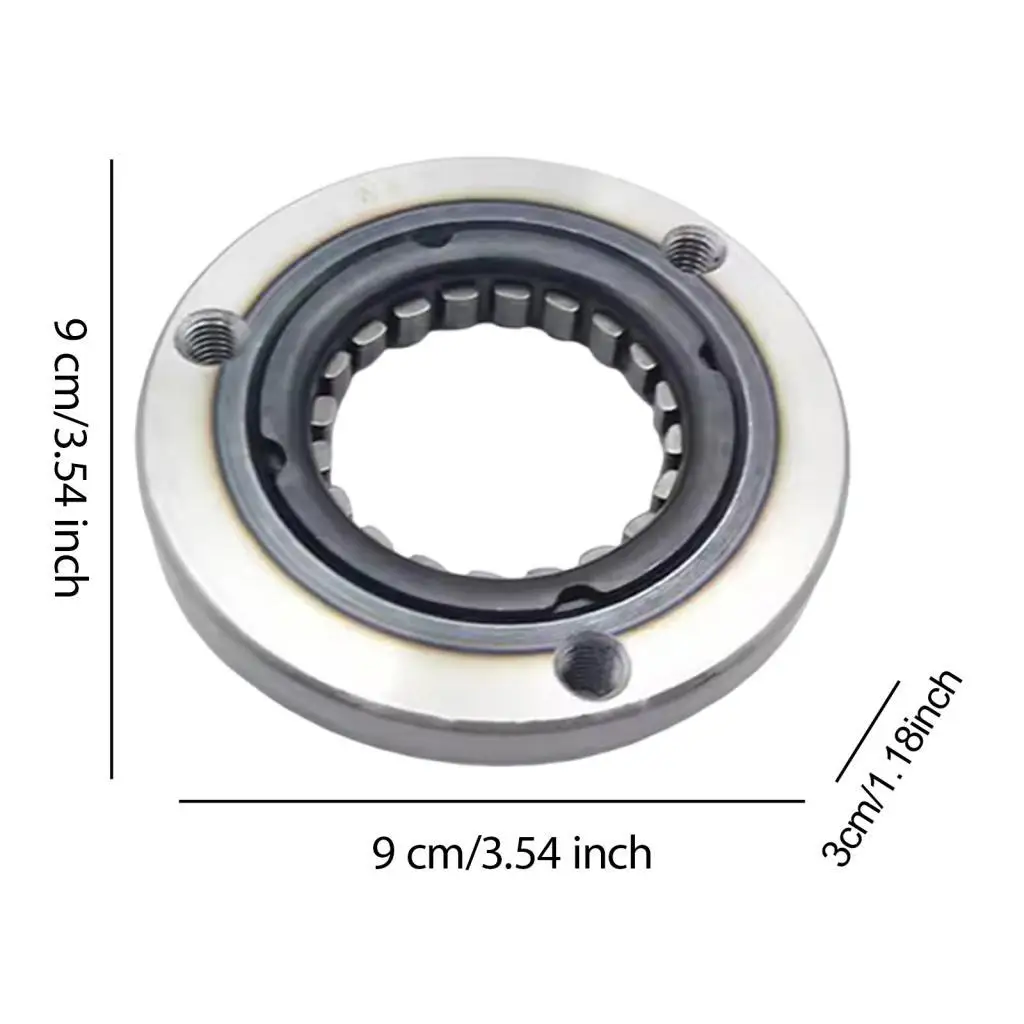 

Metal Overrunning Starter Clutch Kit Assembly Replacement for Zongshen CBS300 300CC Motorcycle Engine Maintenance