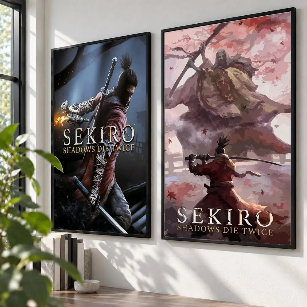 game Sekiro Poster HD Poster Self Adhesive Waterproof Wall Art Print Bedroom Living Room Modern Decor Gift