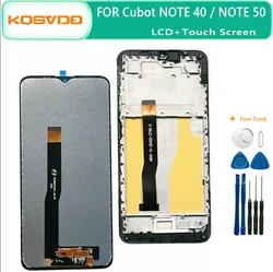 New Tested For Cubot NOTE 40 NOTE 50 Touch Screen + LCD Display With Frame Assembly Replacement For Cubot NOTE 21 LCD