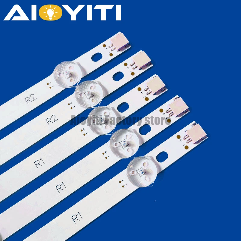 Striscia di retroilluminazione a LED per LG 42LN575S 42LA615V 42LN570S 42LA620V 42ln5110 42ln5400 42ln542v 6916L-1386A 6916L-1387A 6916L-1388A