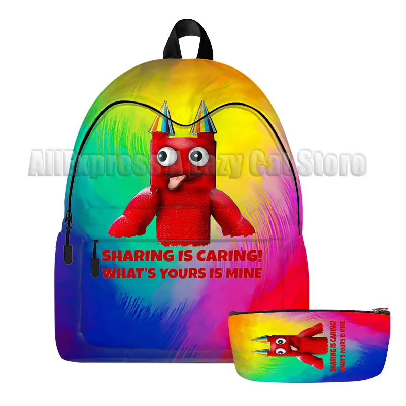 2 pezzi Garten of Banban zaini Cartoon Fashion Teens Boys Kids School Bag Trendy Casual children's Bag Shoulder Boys Schoolbag