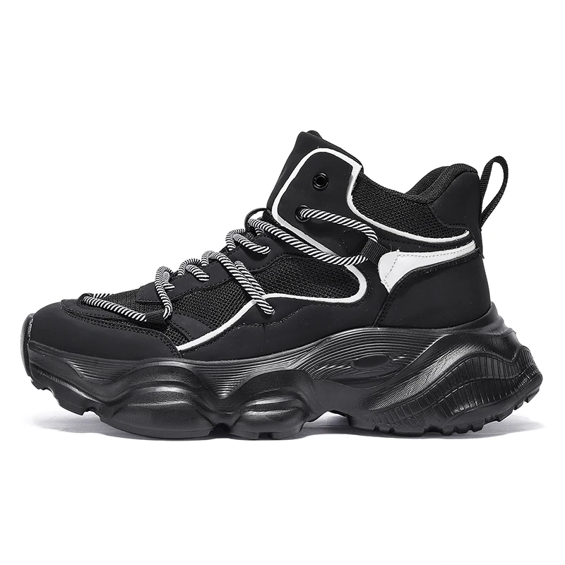 

Thick-soled fashionable Zimni men's sports shoes, men's high-top shoes, luxury boots, classic casual luxury sports shoes