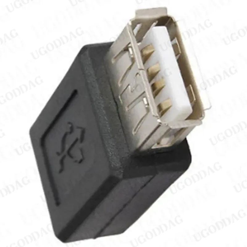 1 Piece USB Male to Mini USB Female Adapter  USB Female Device Change into Mini USB 2.0 Female