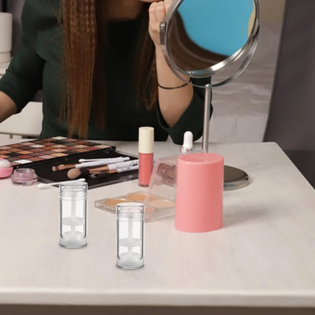 

8Pcs 30Ml Plastic Empty Bottle for Homemade Deodorant Moisturizing Skin Fresh Scent Twist-Up Tube -Up Tube