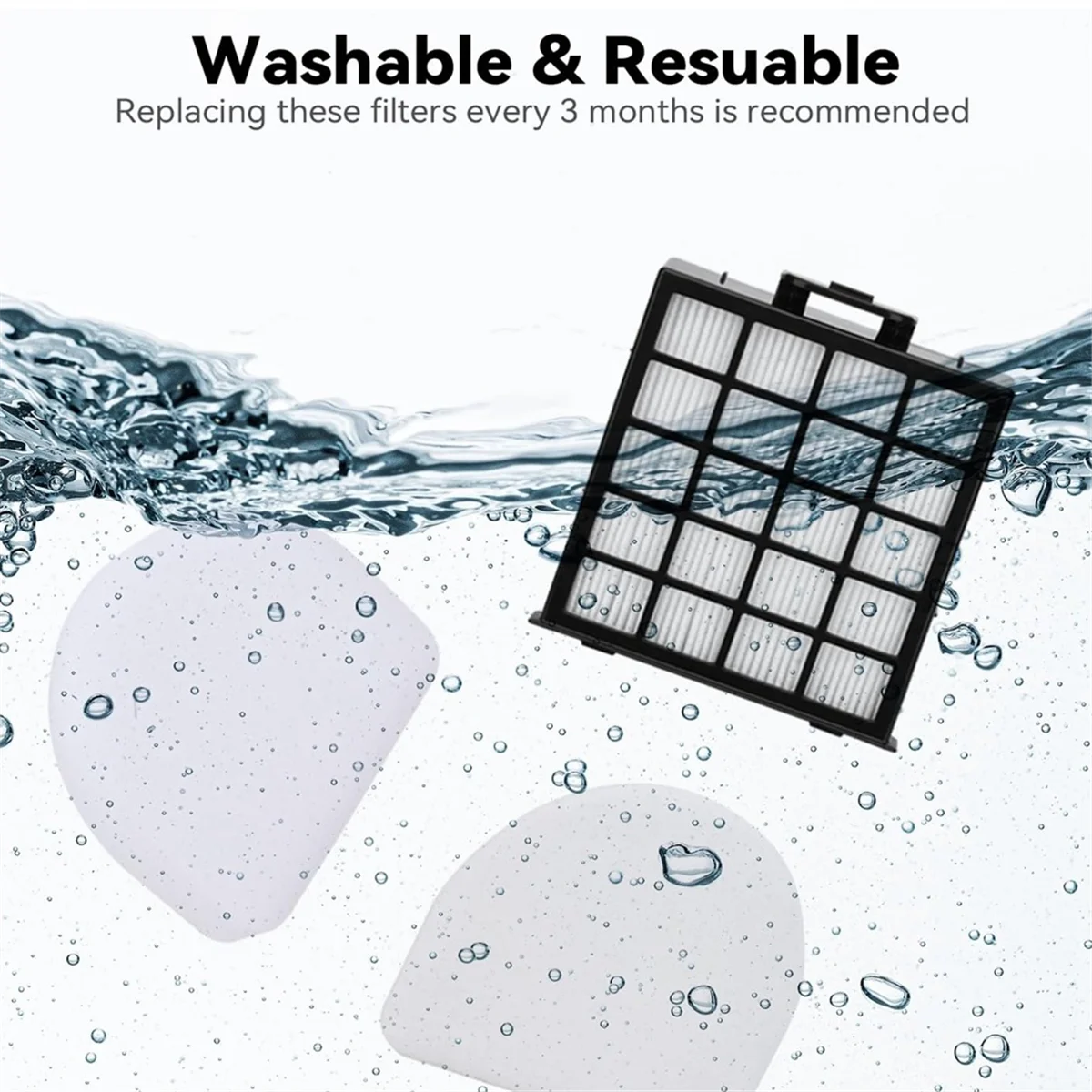 2025 + para limpeza vertical de detecção de energia az4000 az4002 az4000c, filtros de montón, filtros de espuma e feltro, peças de reposição