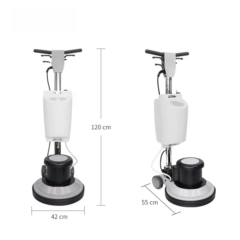 لوازم الحواف الصناعية آلة تنظيف الأرضيات المنزلية ذات القرص الواحد لتنظيف الأرضيات