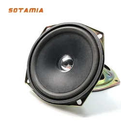 SOTAMIA 2Pcs 5 Inch Full Range Sound Speaker Unit 120mm 4 Ohm 10W Car Audio Speaker DIY Sound Music Home Theater Loudspeaker