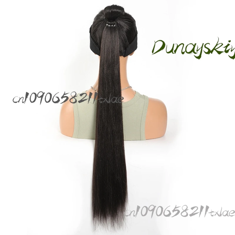 Y2K subcultura parrucca coda di cavallo parrucca intrecciata coda di cavallo treccia sporca lunga pasta fritta Torsioni treccia parrucca treccia Halloween cosplay