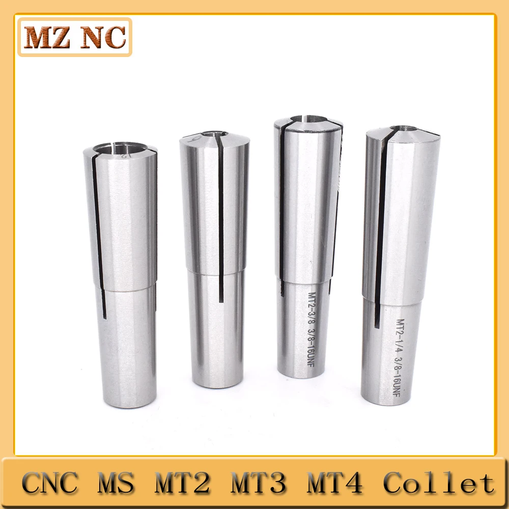 

10pcs MT3 collet set chuck 4-20mm ms spring collet morse taper spring collet thread M12 collet chuck cnc milling