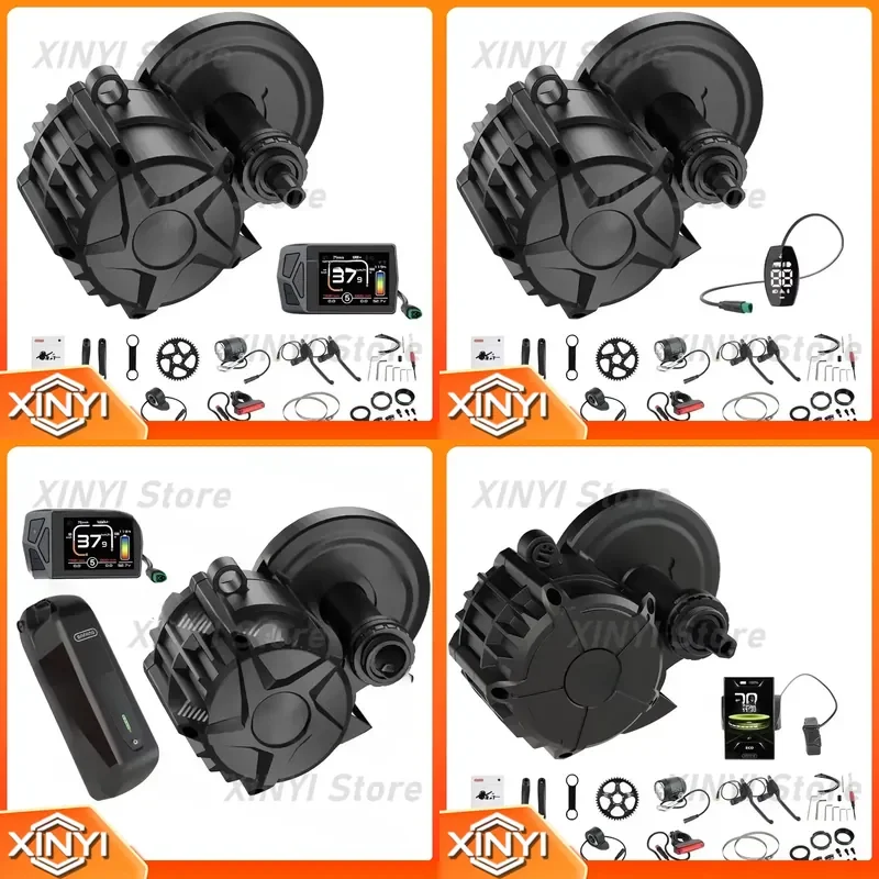 for M325 M625 electric bike motor kit 500W 750W 1000W 48V 52V mid drive conversion kit e bike motor with controller and