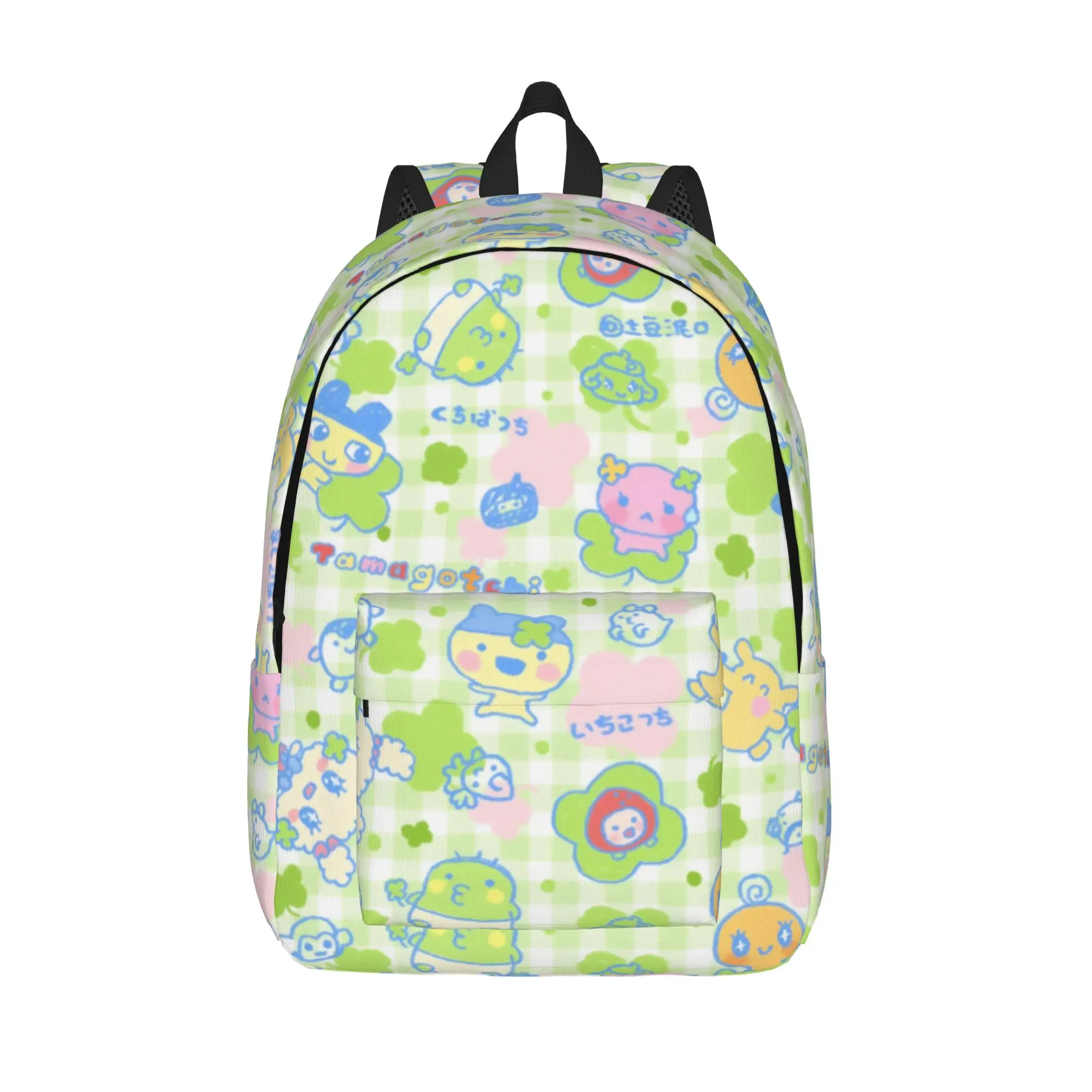 Tamagotchis Cartoon Games Cool Backpack Sports Student Work  Daypack for Men Women College Canvas Bags