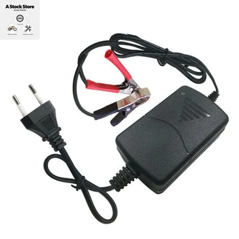 Full Automatic Car Battery Charger 12V Auto Car Motorcycle ATV Smart Compact Battery Charger Tender Maintainer EU Plug