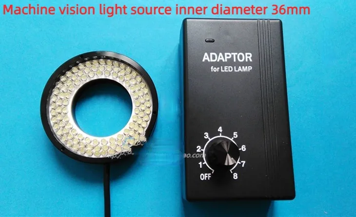 

36mm Inner Diameter Machine Vision Ring LED Industrial Camera Light Source Microscope Inspection Industrial Light Source